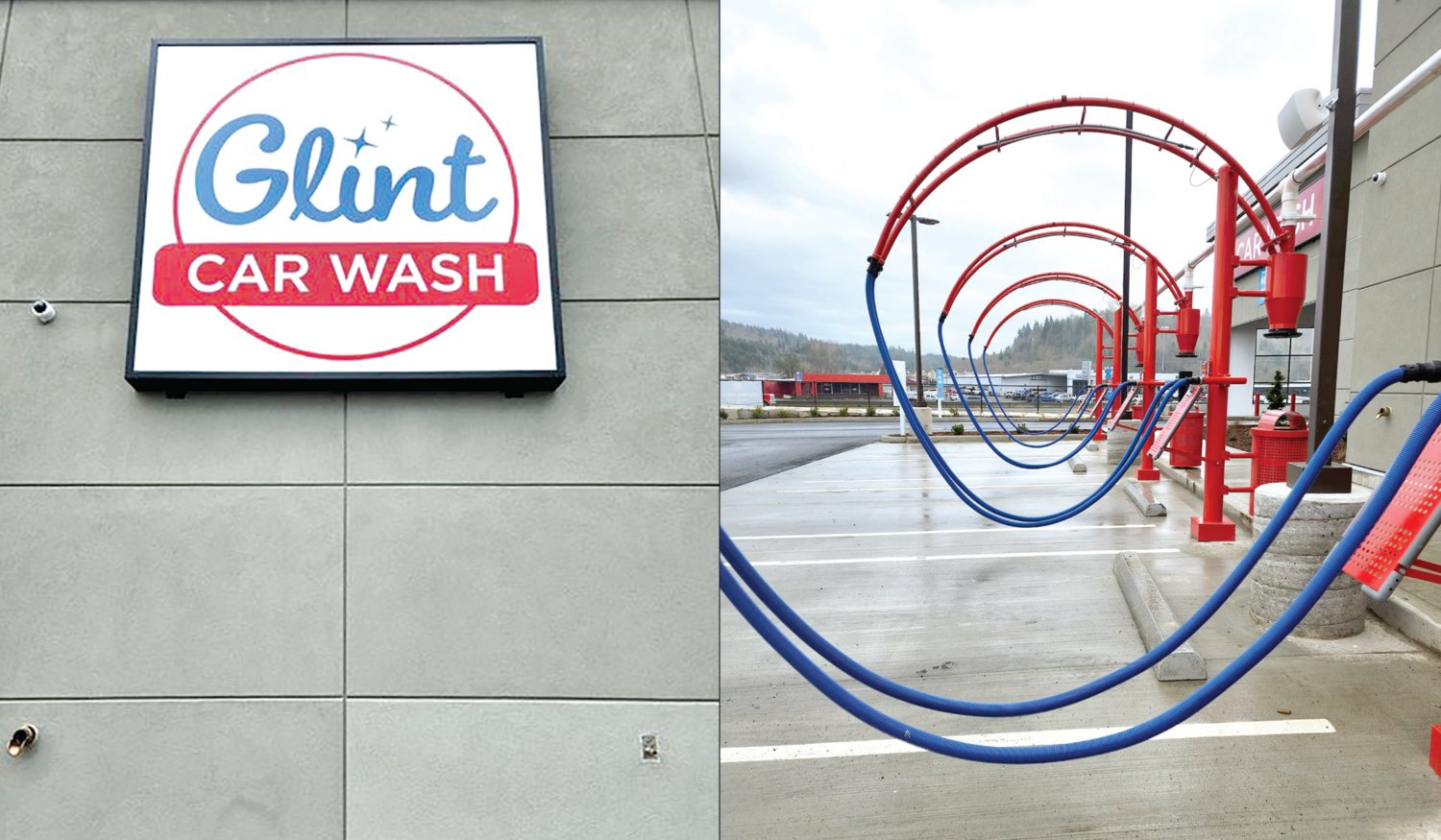 These photos of the new Glint Car Wash in Chehalis were provided by the Centralia-Chehalis Chamber of Commerce.